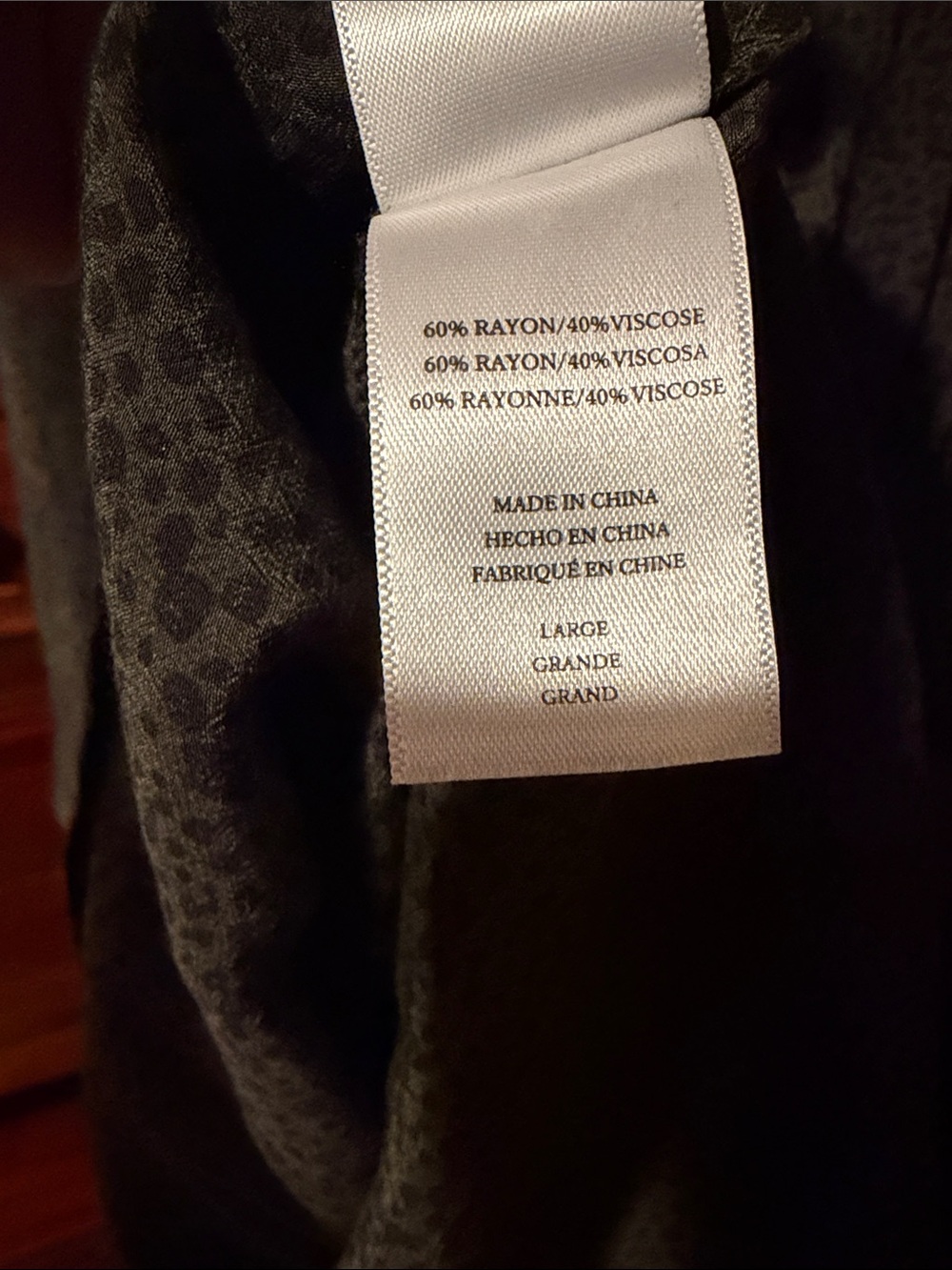 Rails Olive Green Long Sleeve Tiered Ruffle Dress - Picture 4 of 7